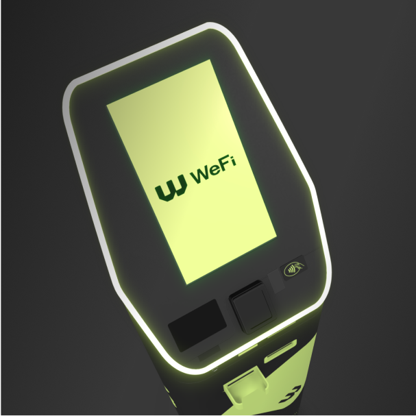 WeFi ATM screen