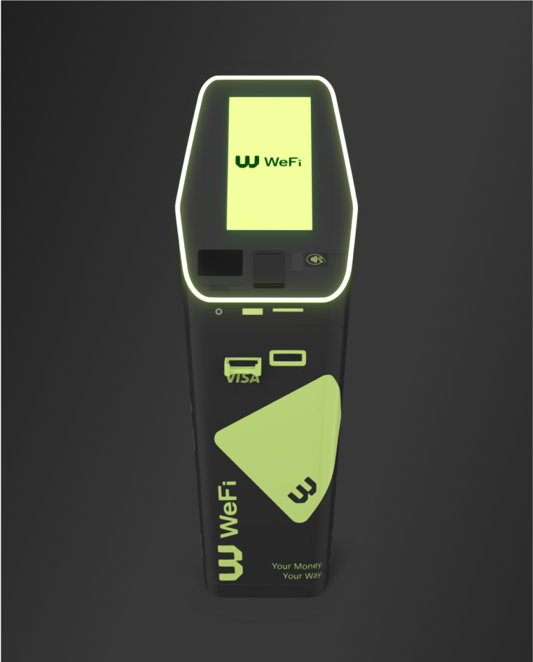 WeFi ATM front